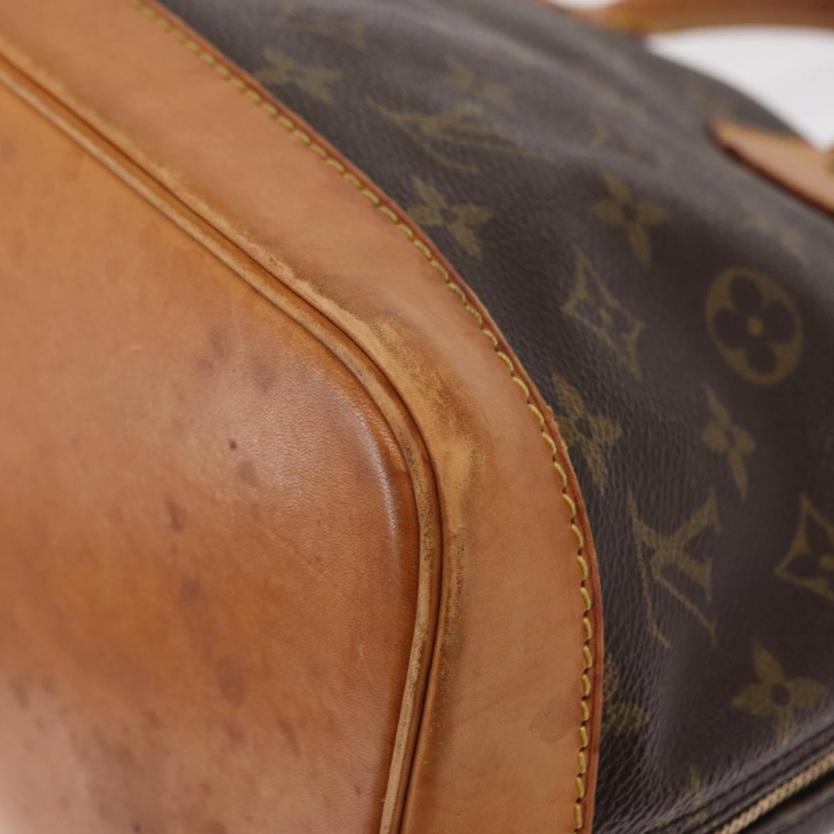 LOUIS VUITTON Monogram Alma Hand Bag M51130 LV Auth BA8809