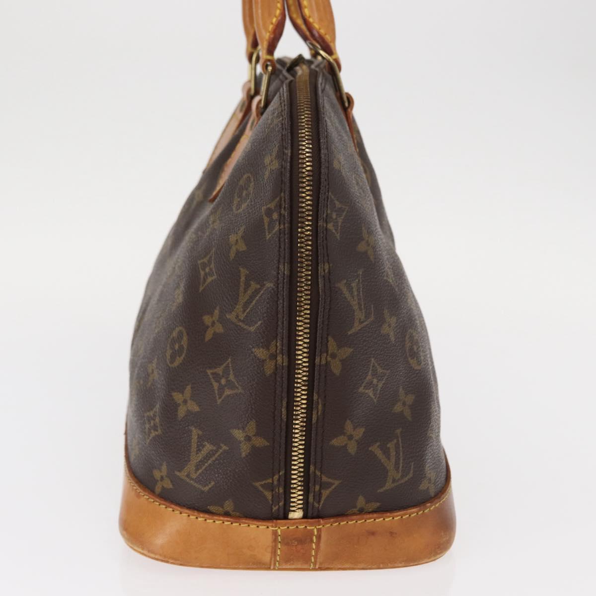 LOUIS VUITTON Monogram Alma Hand Bag M51130 LV Auth BA8809