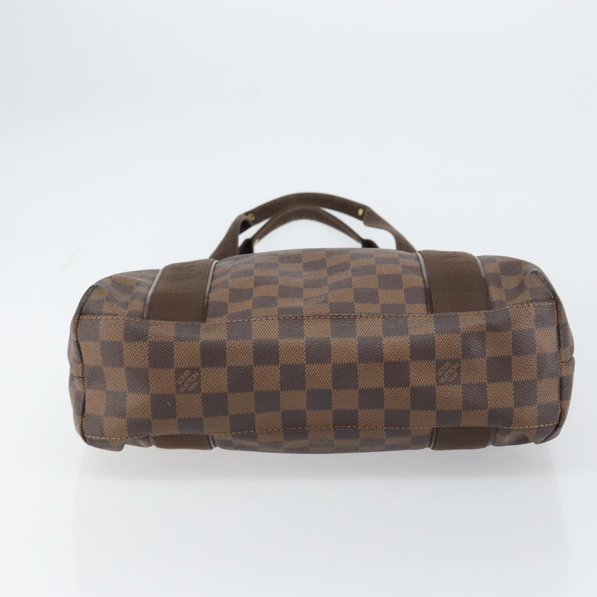 LOUIS VUITTON Damier Ebene Cabas Bobur Tote Bag N52006 LV Auth BA8826
