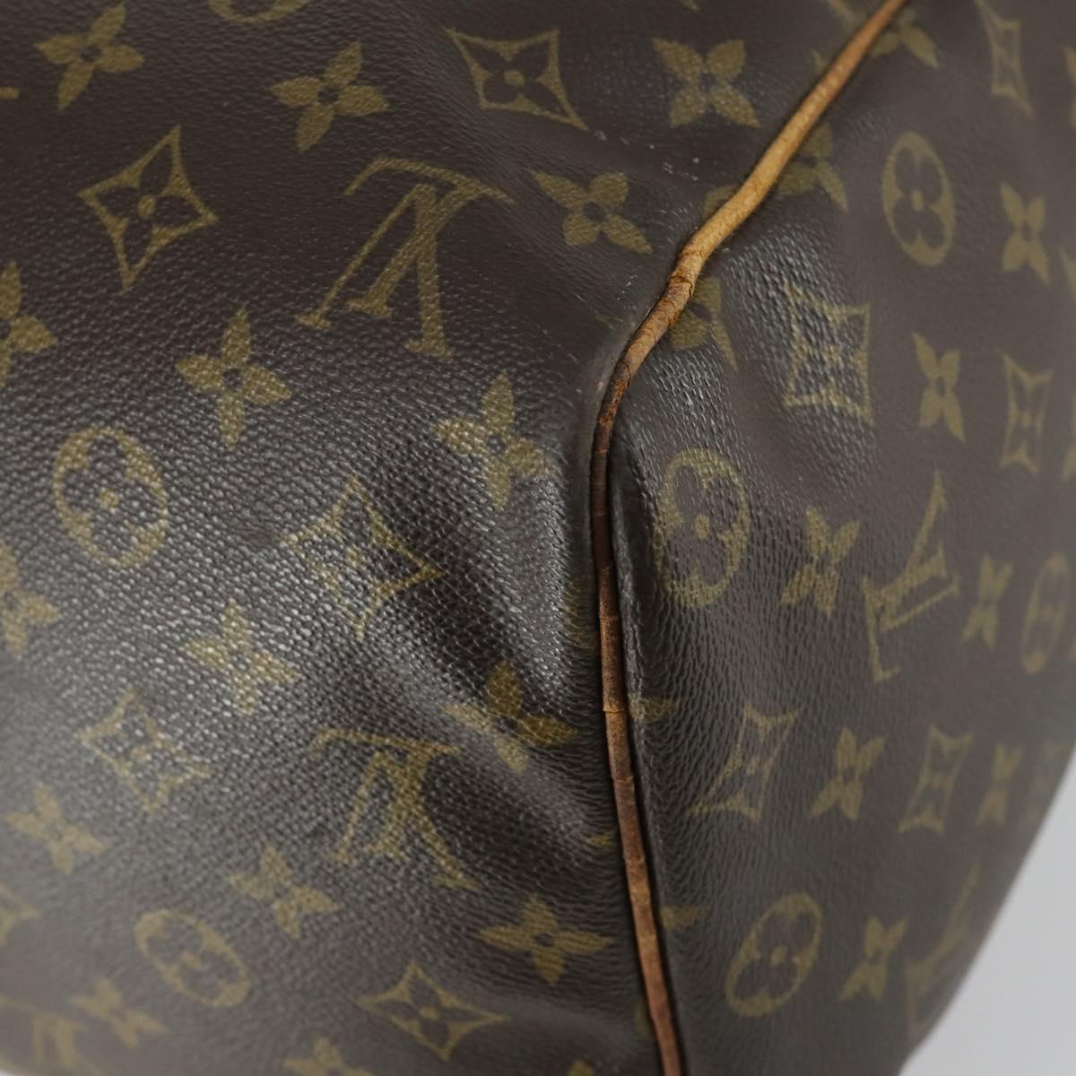 LOUIS VUITTON Monogram Keepall 45 Boston Bag M41428 LV Auth BA8828