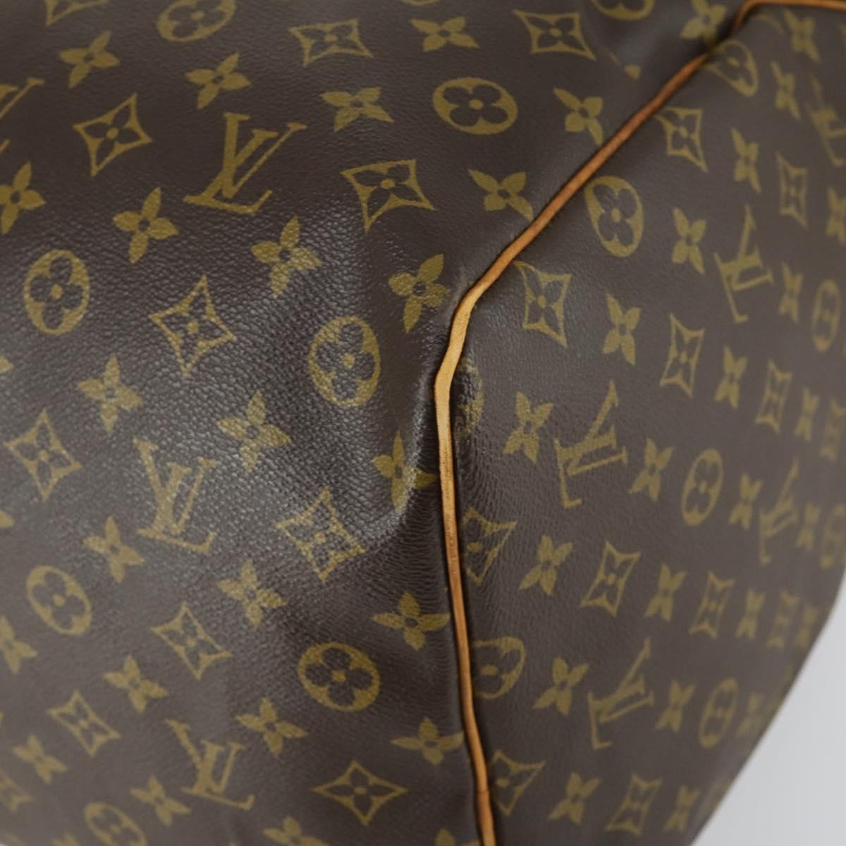 LOUIS VUITTON Monogram Keepall 60 Boston Bag M41422 LV Auth BA8830