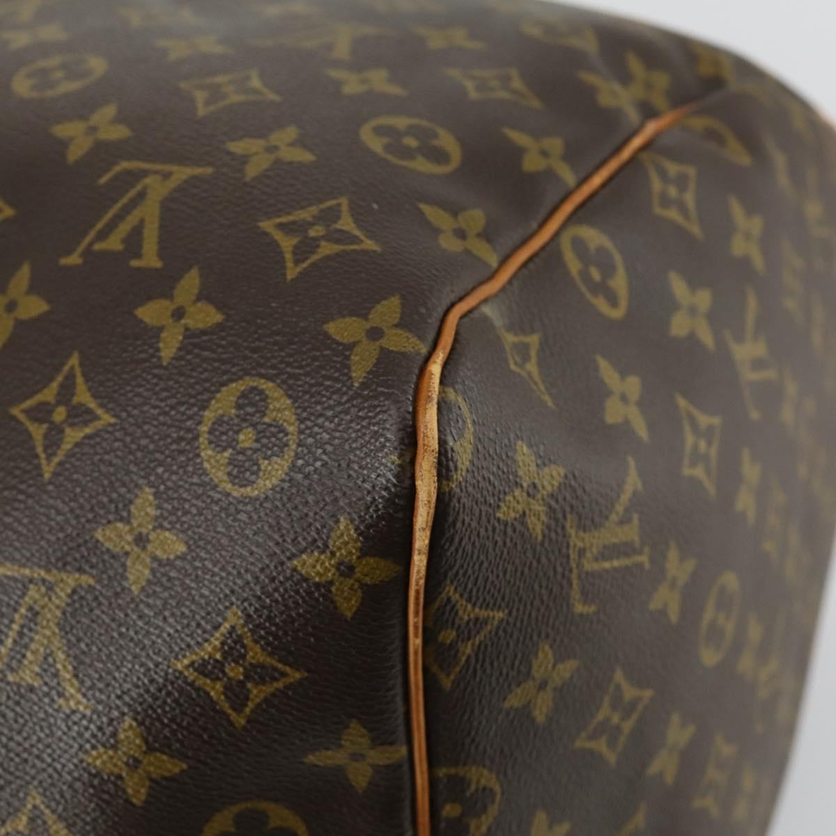 LOUIS VUITTON Monogram Keepall 60 Boston Bag M41422 LV Auth BA8830