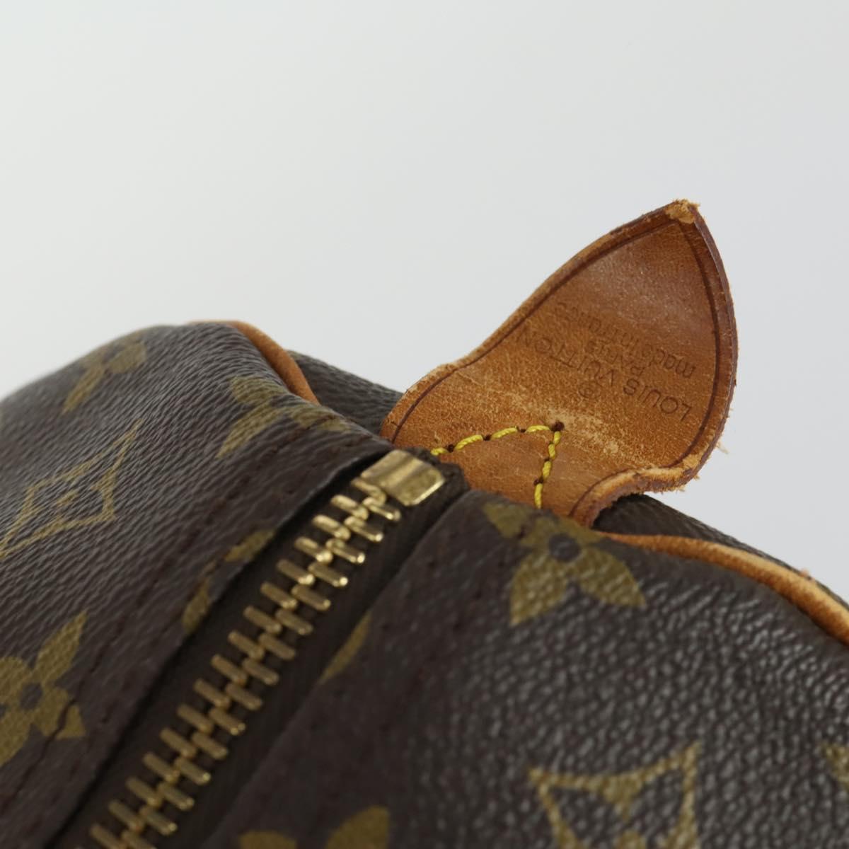 LOUIS VUITTON Monogram Keepall 60 Boston Bag M41422 LV Auth BA8830
