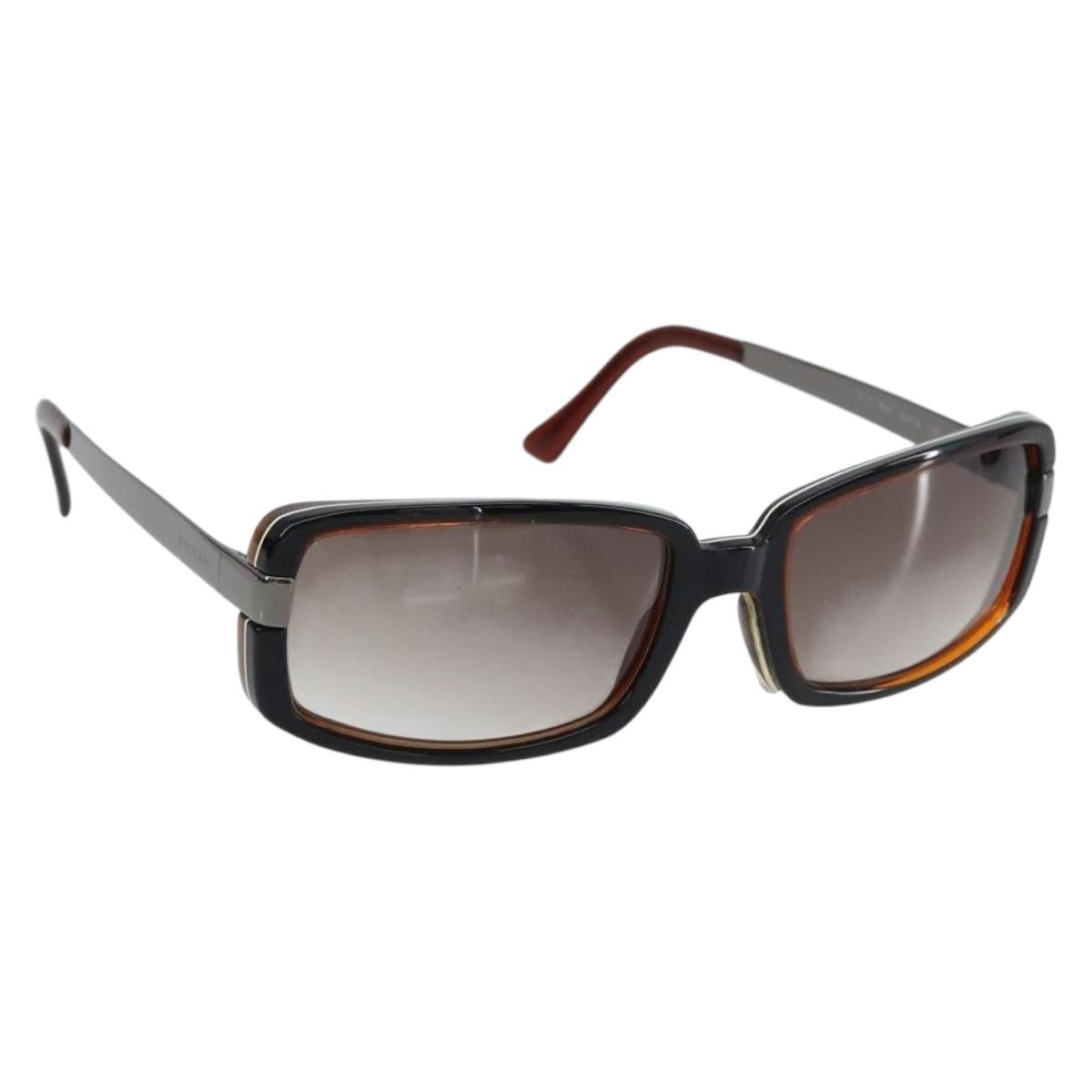 BVLGARI Sunglasses plastic Brown Auth BA8842