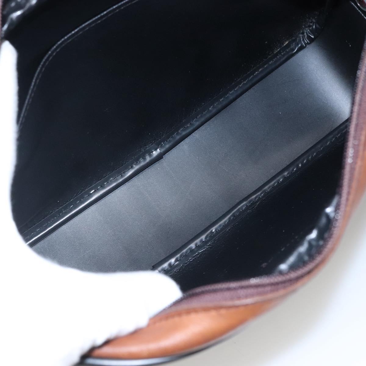 Burberrys Nova Check Shoulder Bag Canvas Beige Auth BA885