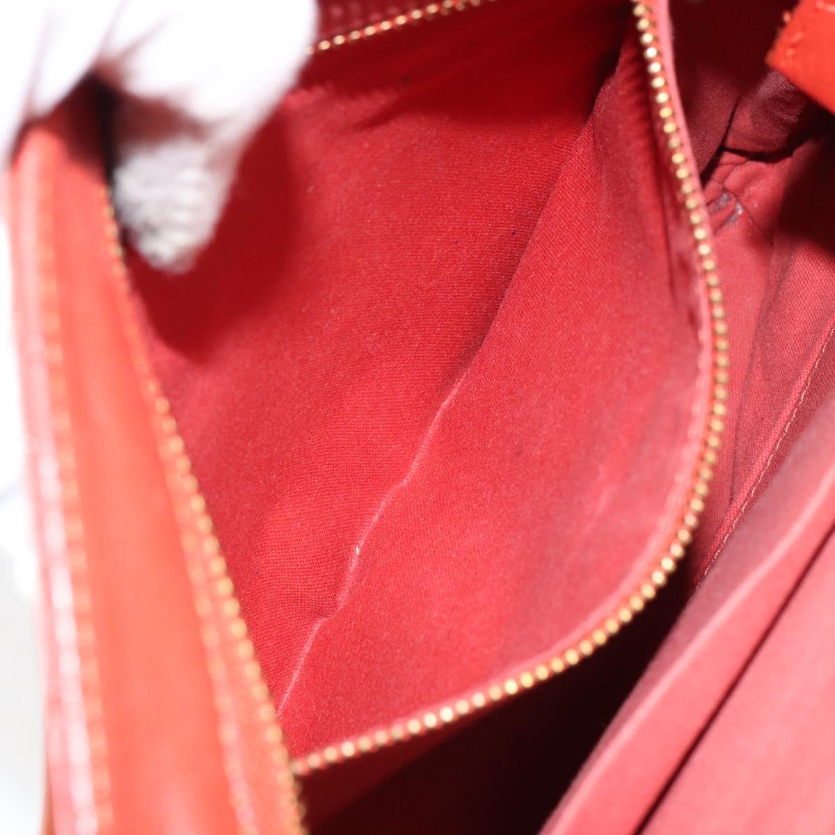 Chloe Shoulder Bag Leather Orange Auth BA8858