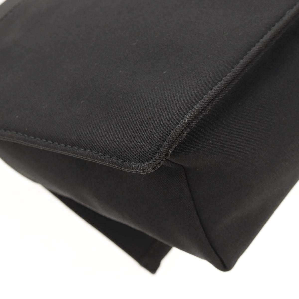 Salvatore Ferragamo Shoulder Bag Nylon Black Auth BA8876