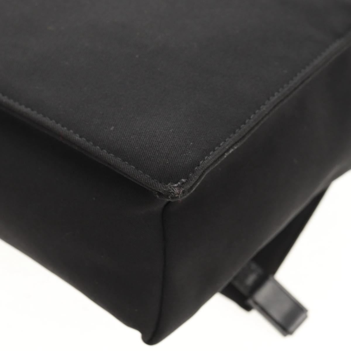 Salvatore Ferragamo Shoulder Bag Nylon Black Auth BA8876