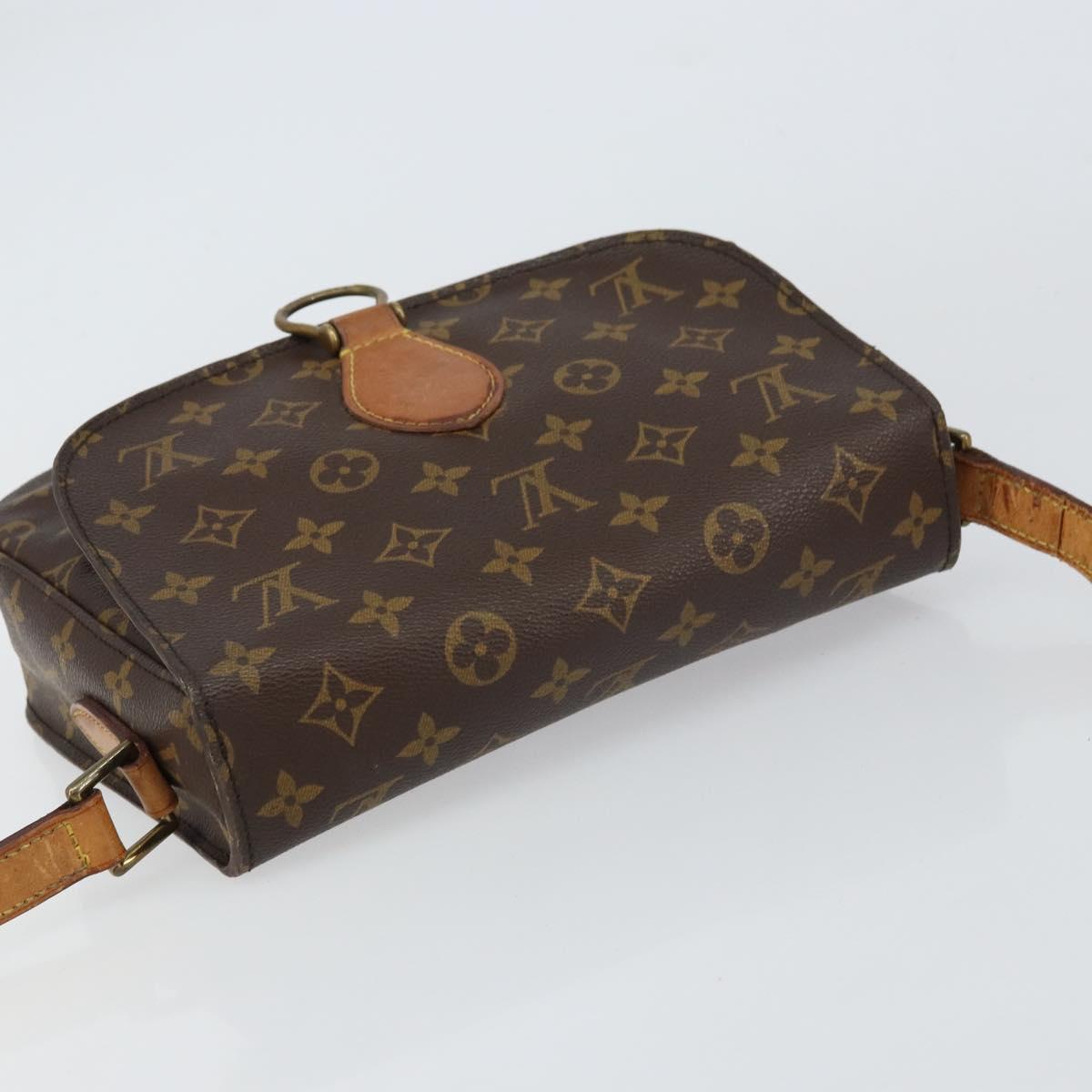 LOUIS VUITTON Monogram Saint Cloud GM Shoulder Bag M51242 LV Auth BA8878