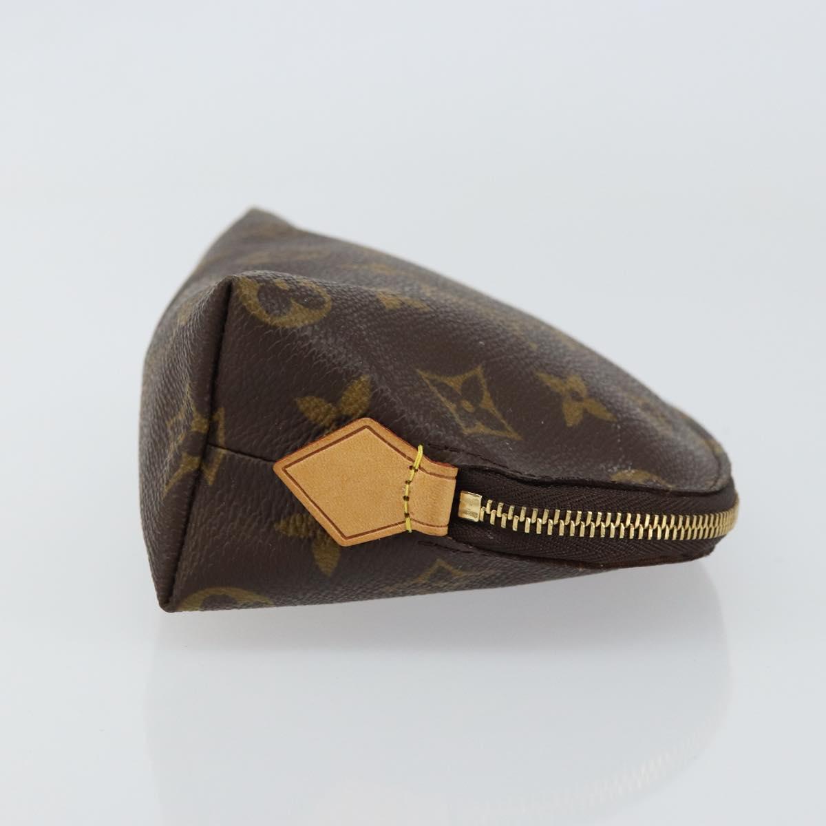 LOUIS VUITTON Monogram Pochette Cosmetic PM Pouch M43998 LV Auth BA8901