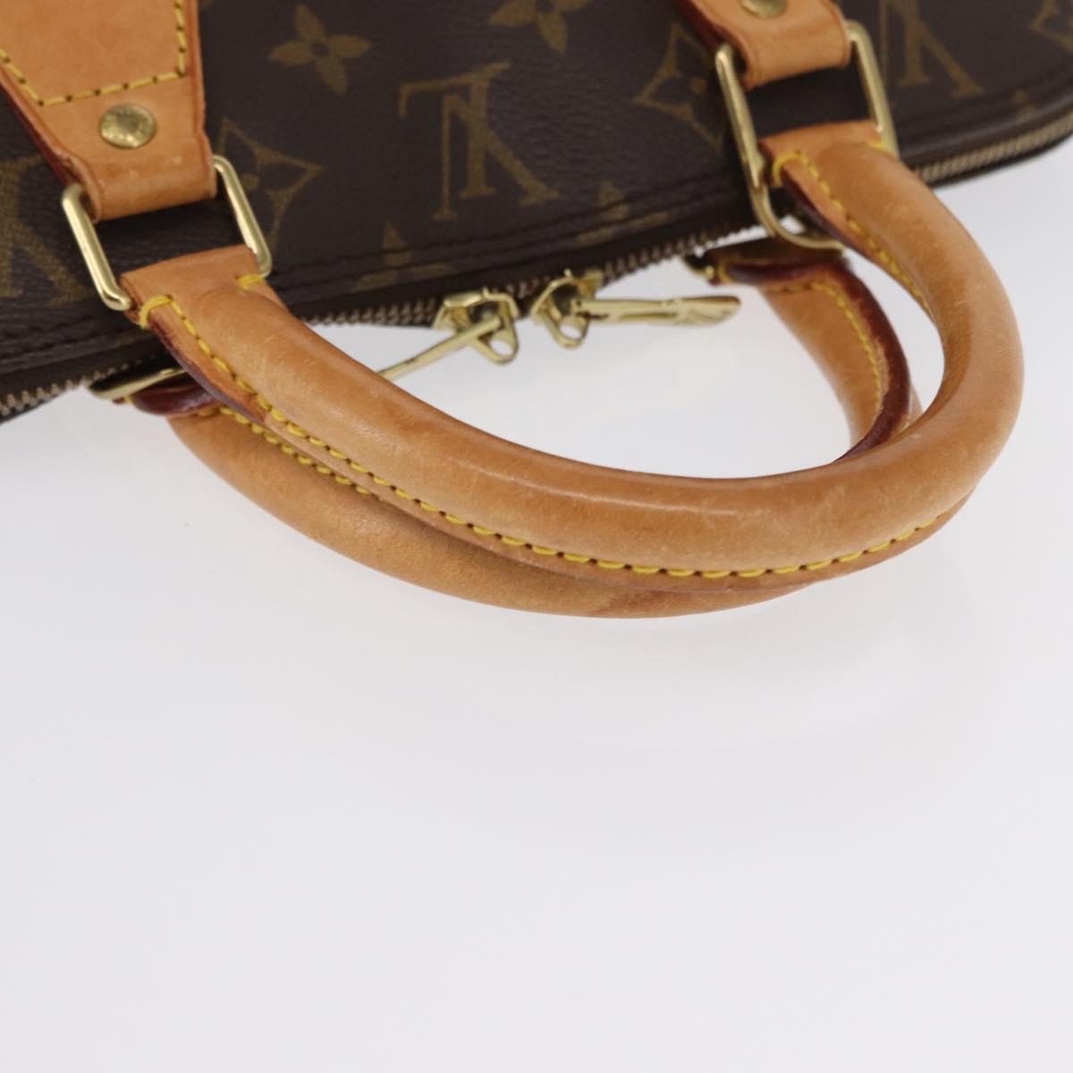 LOUIS VUITTON Monogram Alma Hand Bag M51130 LV Auth BA8904