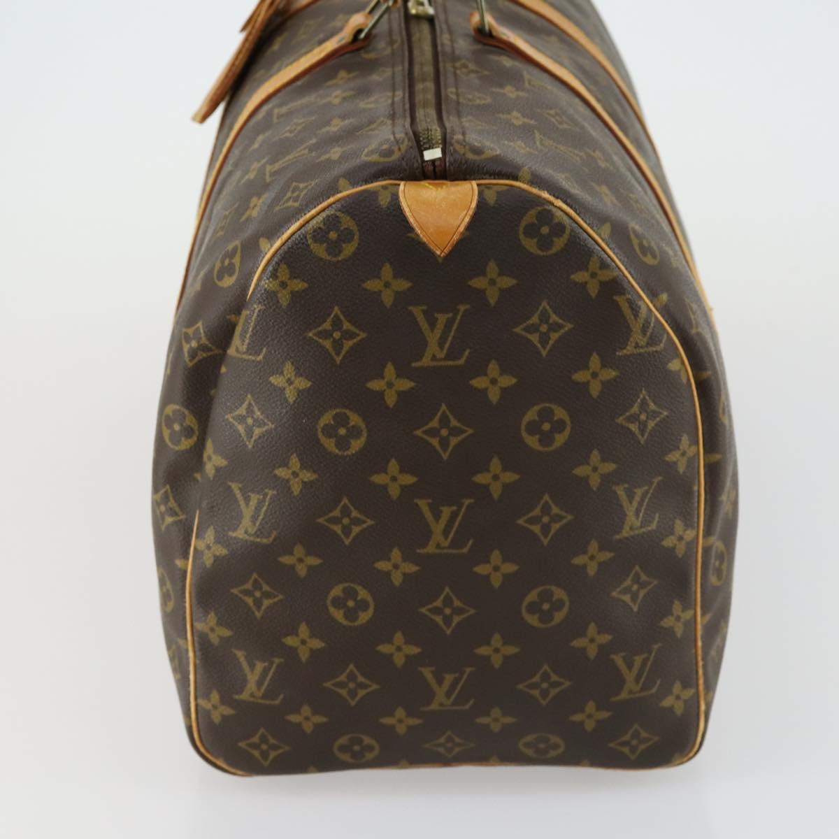 LOUIS VUITTON Monogram Keepall 50 Boston Bag M41426 LV Auth BA8931