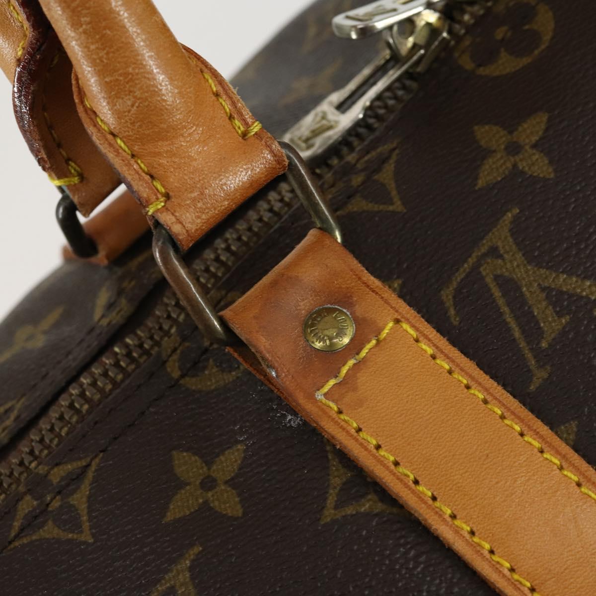 LOUIS VUITTON Monogram Keepall 50 Boston Bag M41426 LV Auth BA8933