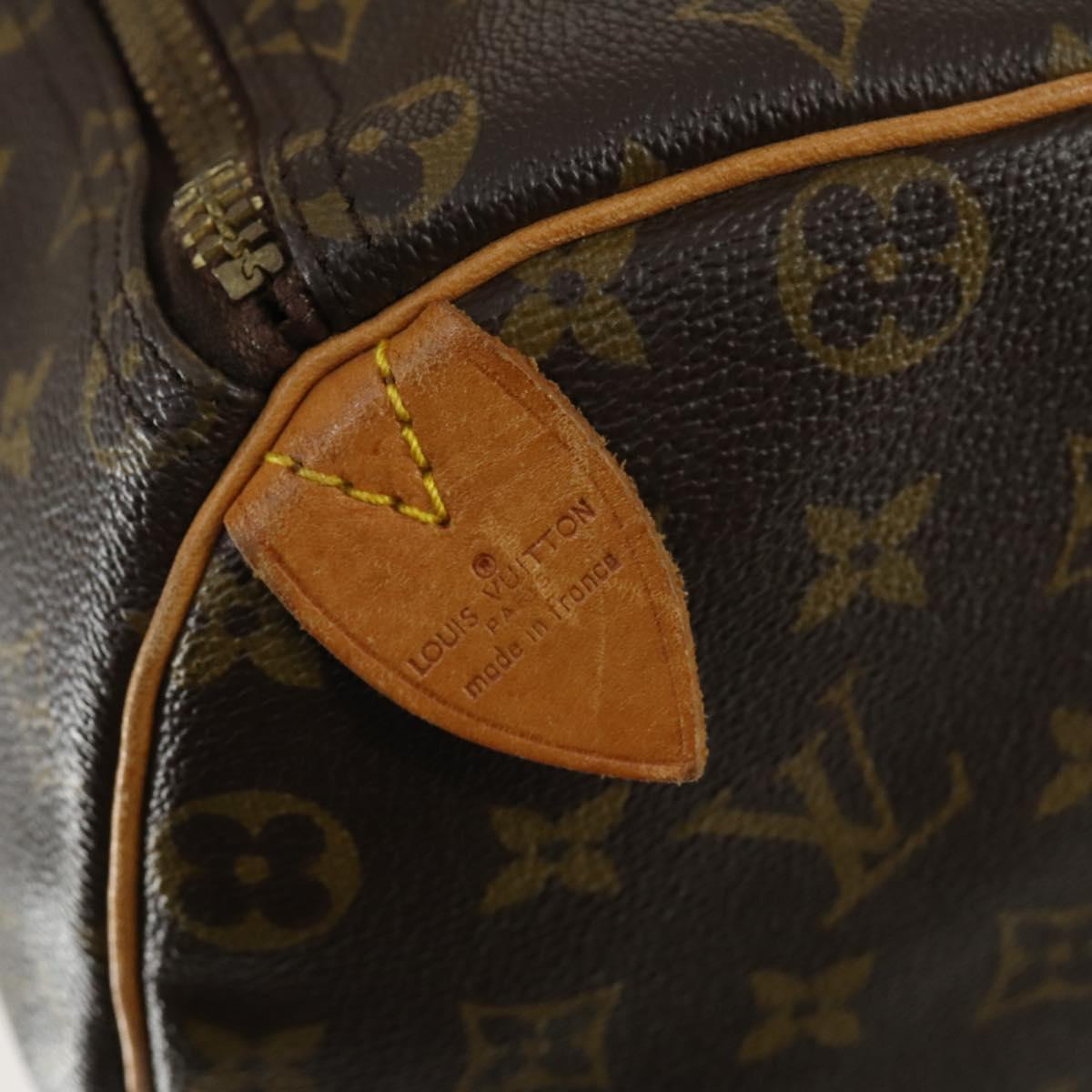 LOUIS VUITTON Monogram Keepall 50 Boston Bag M41426 LV Auth BA8933