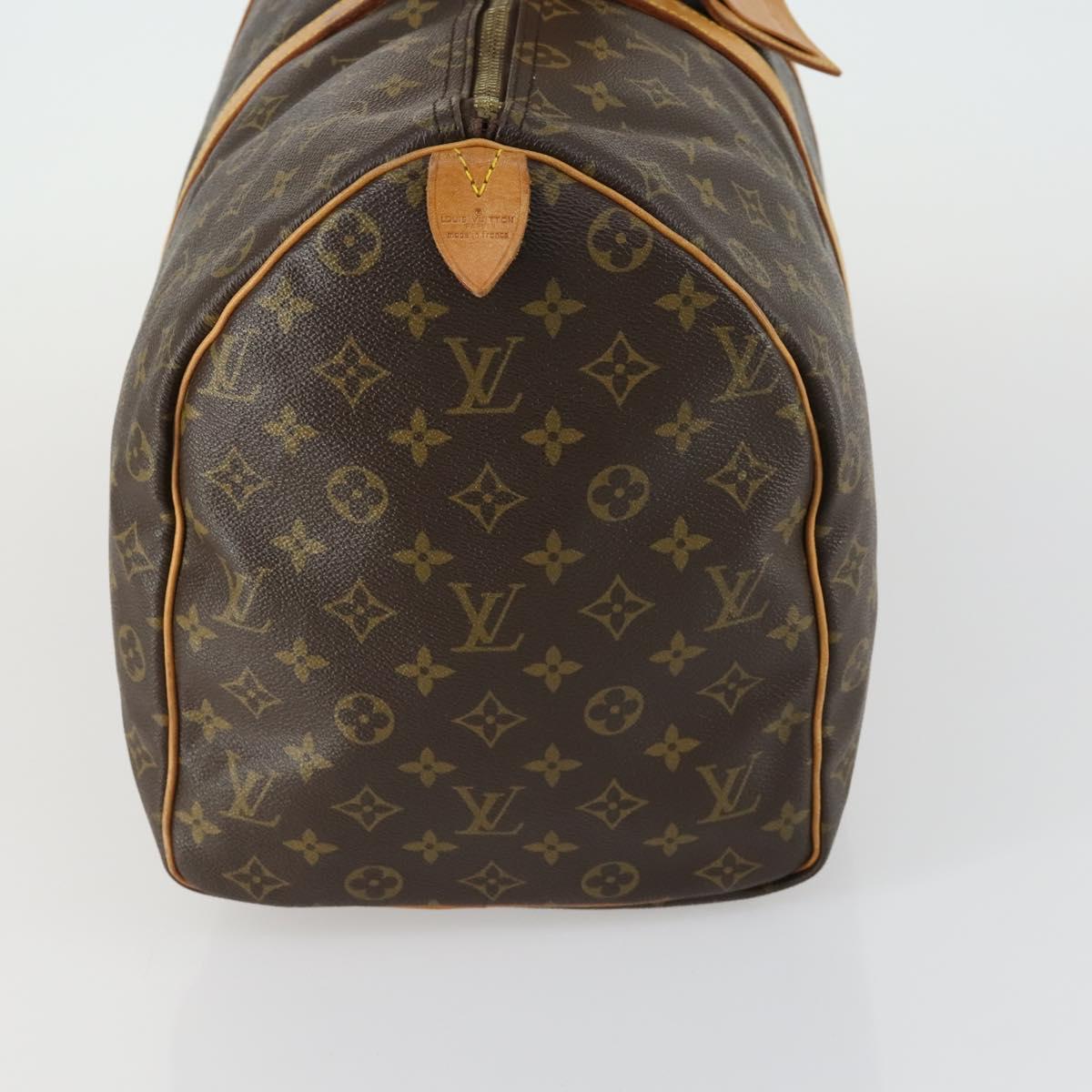 LOUIS VUITTON Monogram Keepall 50 Boston Bag M41426 LV Auth BA8933
