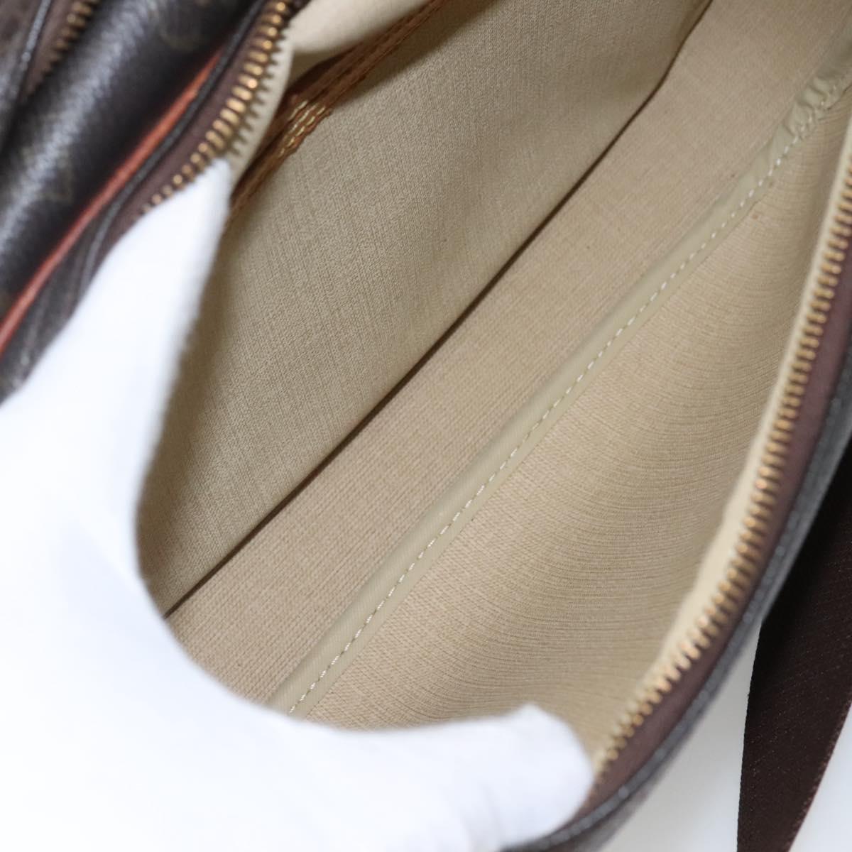 LOUIS VUITTON Monogram Reporter PM Shoulder Bag M45254 LV Auth BA896