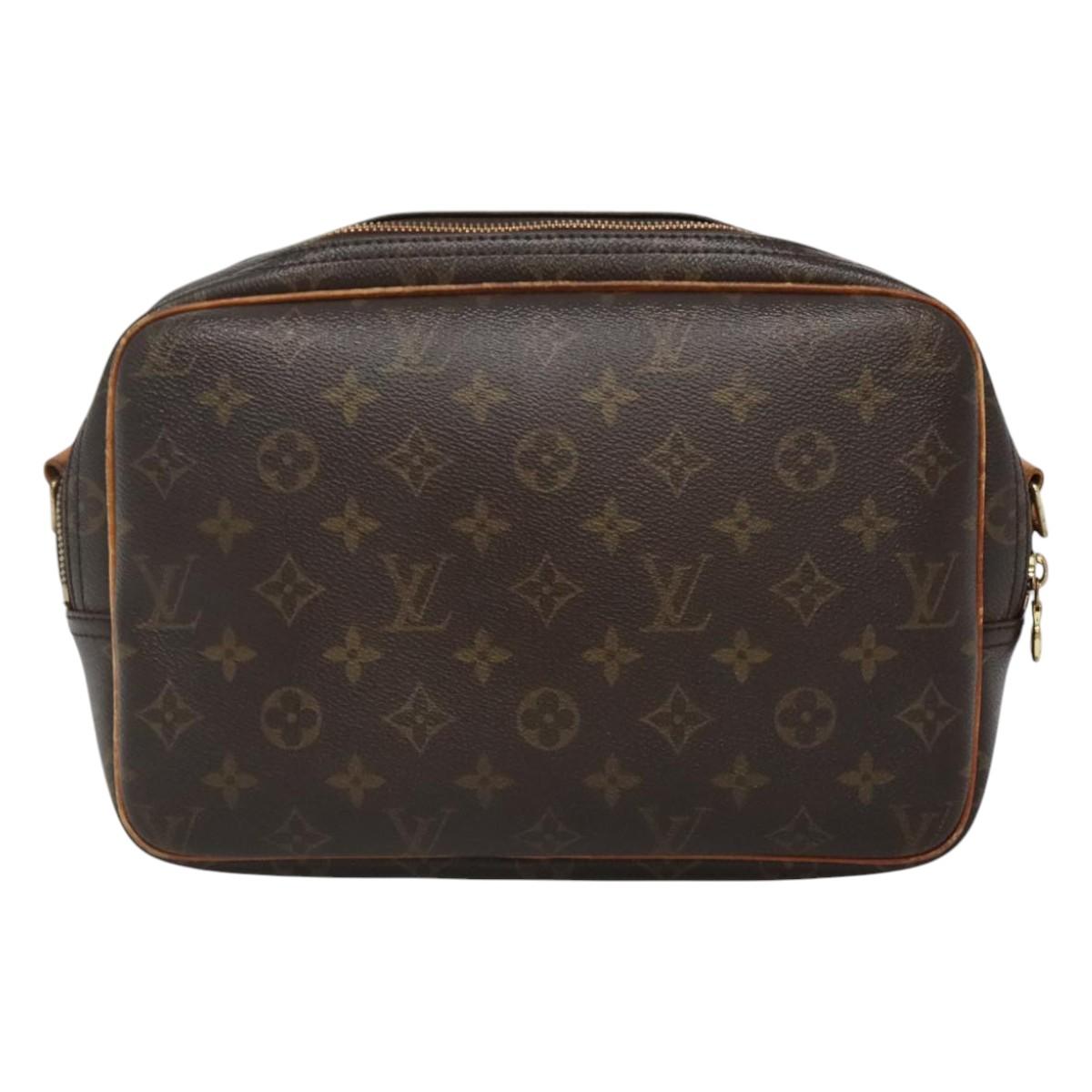 LOUIS VUITTON Monogram Reporter PM Shoulder Bag M45254 LV Auth BA896
