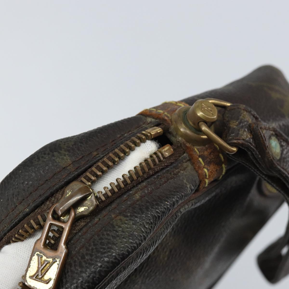 LOUIS VUITTON Monogram Marly Dragonne GM Clutch Bag M51825 LV Auth BA8980
