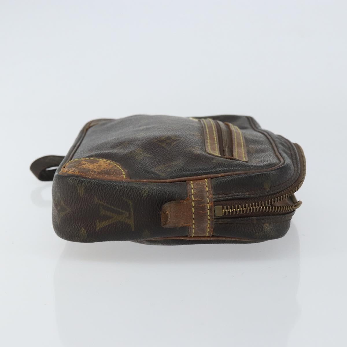 LOUIS VUITTON Monogram Marly Dragonne GM Clutch Bag M51825 LV Auth BA8980