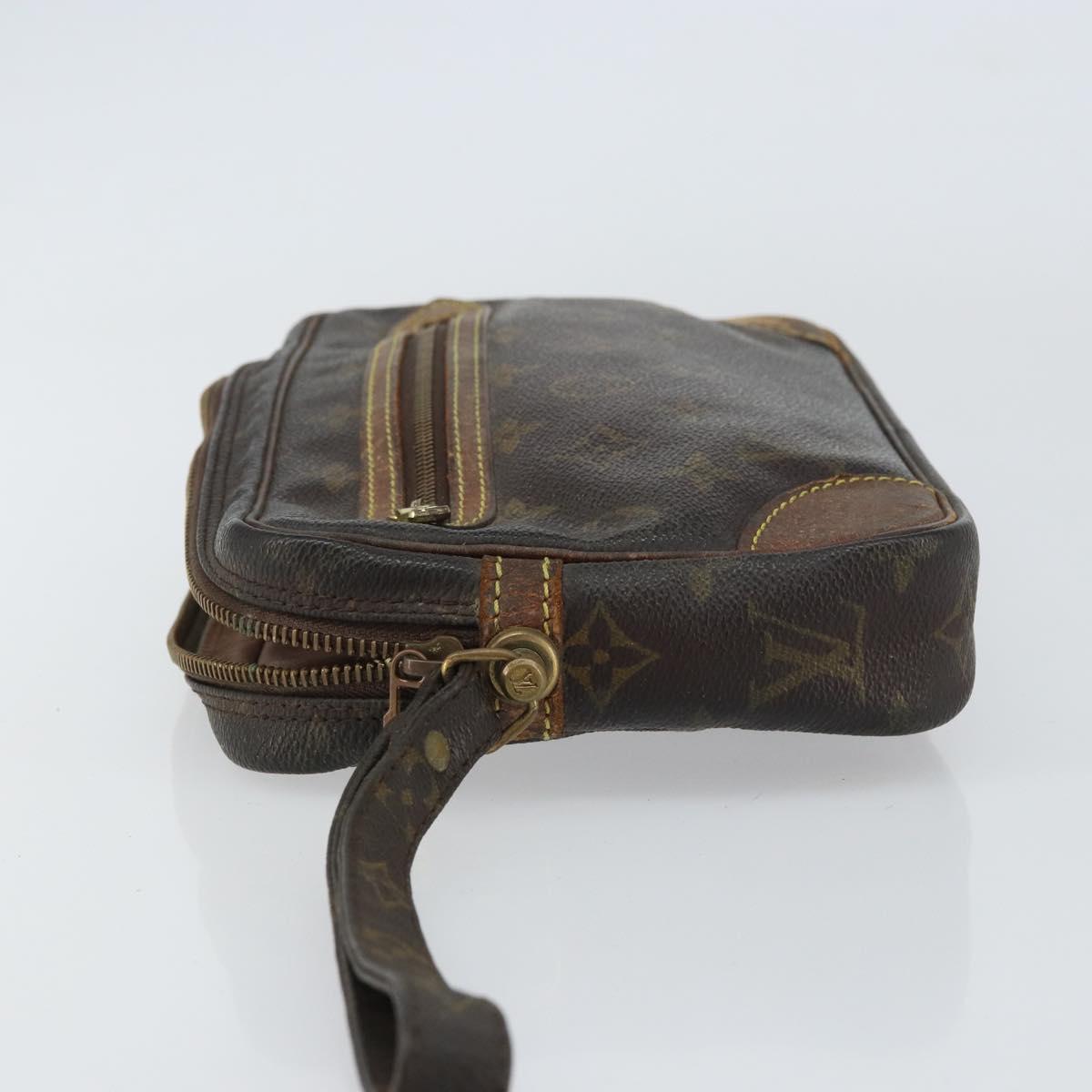 LOUIS VUITTON Monogram Marly Dragonne GM Clutch Bag M51825 LV Auth BA8980