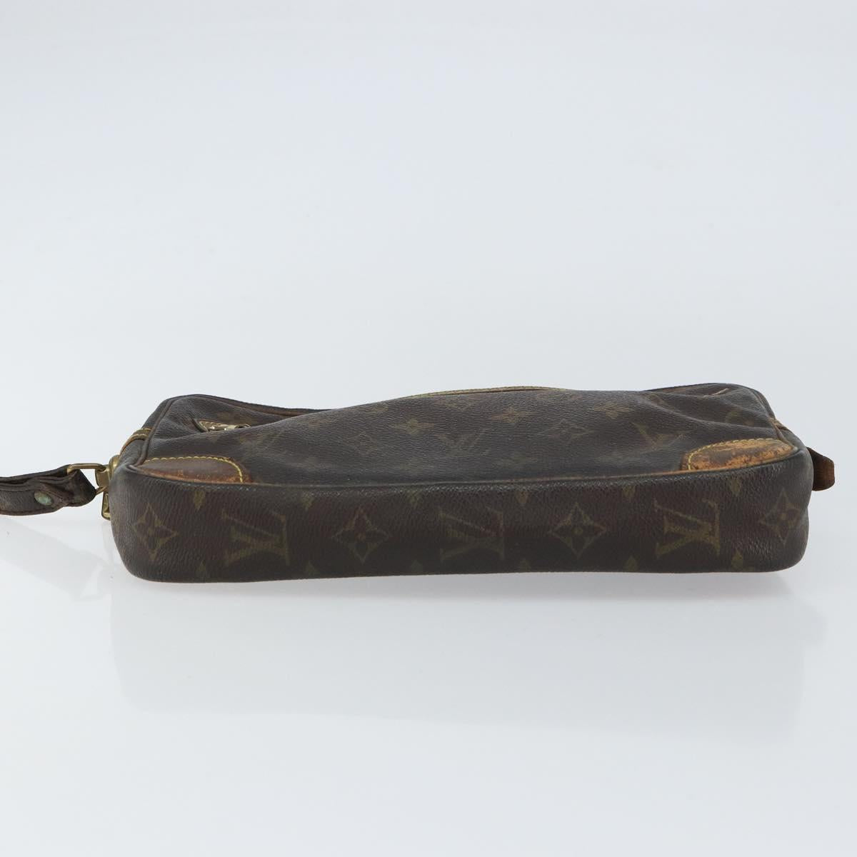 LOUIS VUITTON Monogram Marly Dragonne GM Clutch Bag M51825 LV Auth BA8980