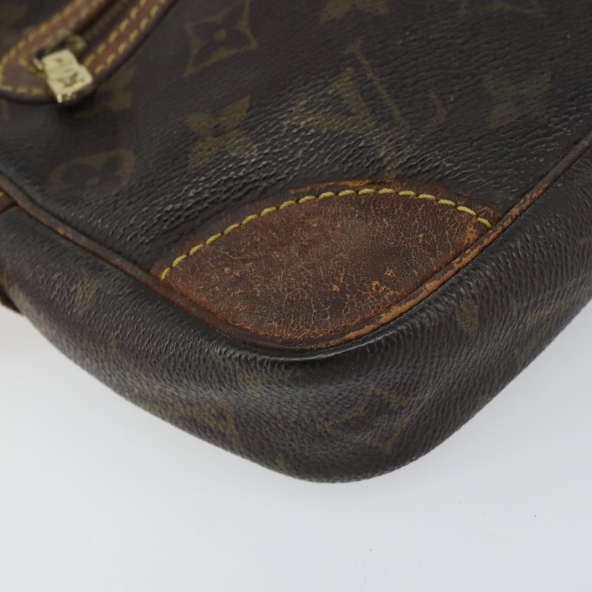 LOUIS VUITTON Monogram Marly Dragonne GM Clutch Bag M51825 LV Auth BA8980