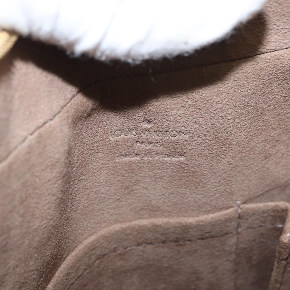 LOUIS VUITTON Monogram Multicolor Boulogne Bag Black M92638 LV Auth BA8993V