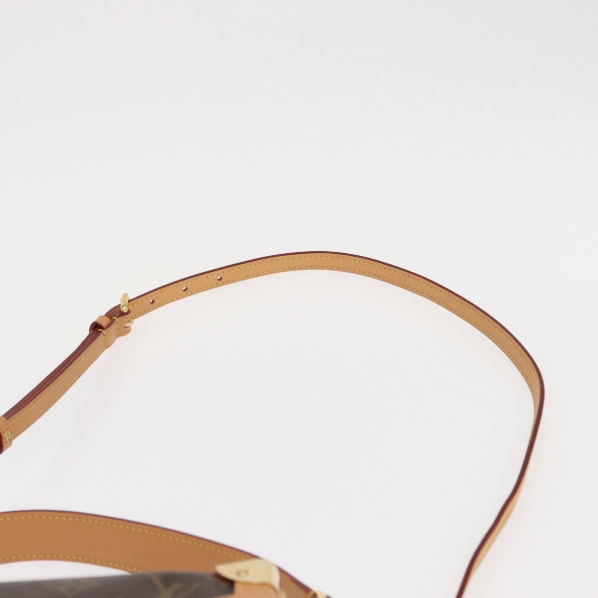 LOUIS VUITTON Monogram Side Trunk MM Shoulder Bag M46358 LV Auth BA8996SAM