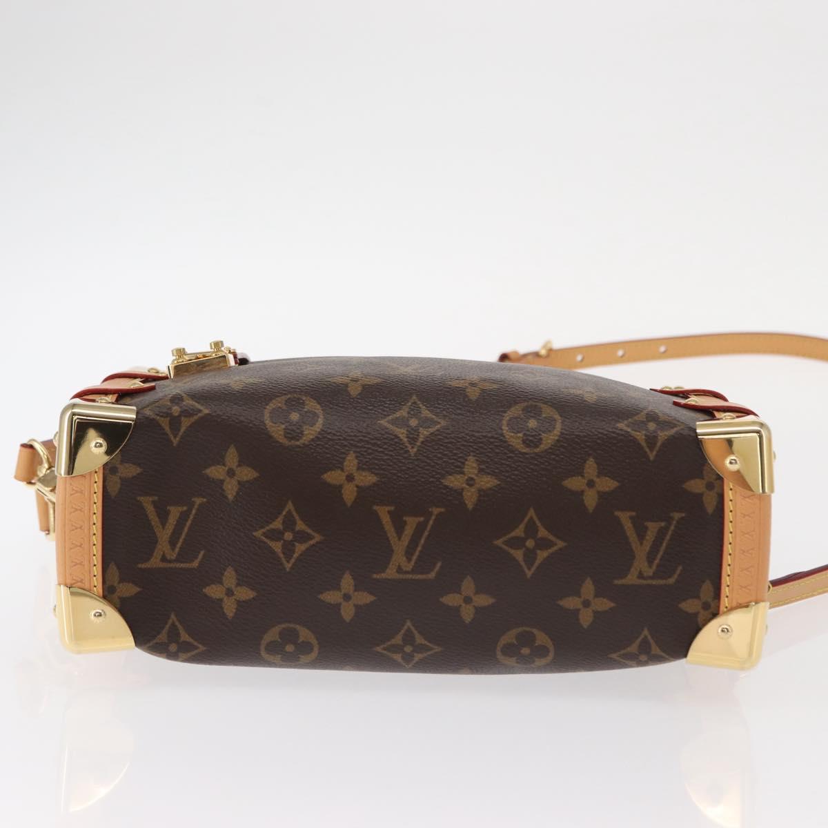 LOUIS VUITTON Monogram Side Trunk MM Shoulder Bag M46358 LV Auth BA8996SAM