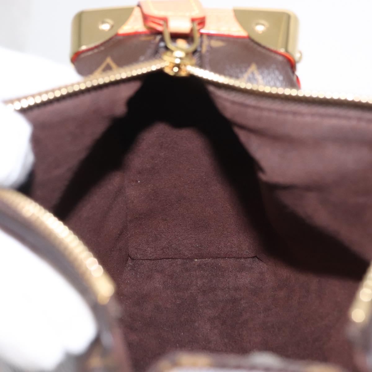 LOUIS VUITTON Monogram Side Trunk MM Shoulder Bag M46358 LV Auth BA8996SAM