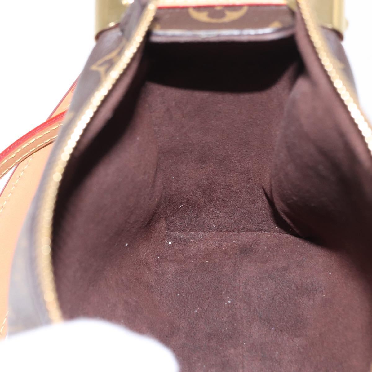 LOUIS VUITTON Monogram Side Trunk MM Shoulder Bag M46358 LV Auth BA8996SAM