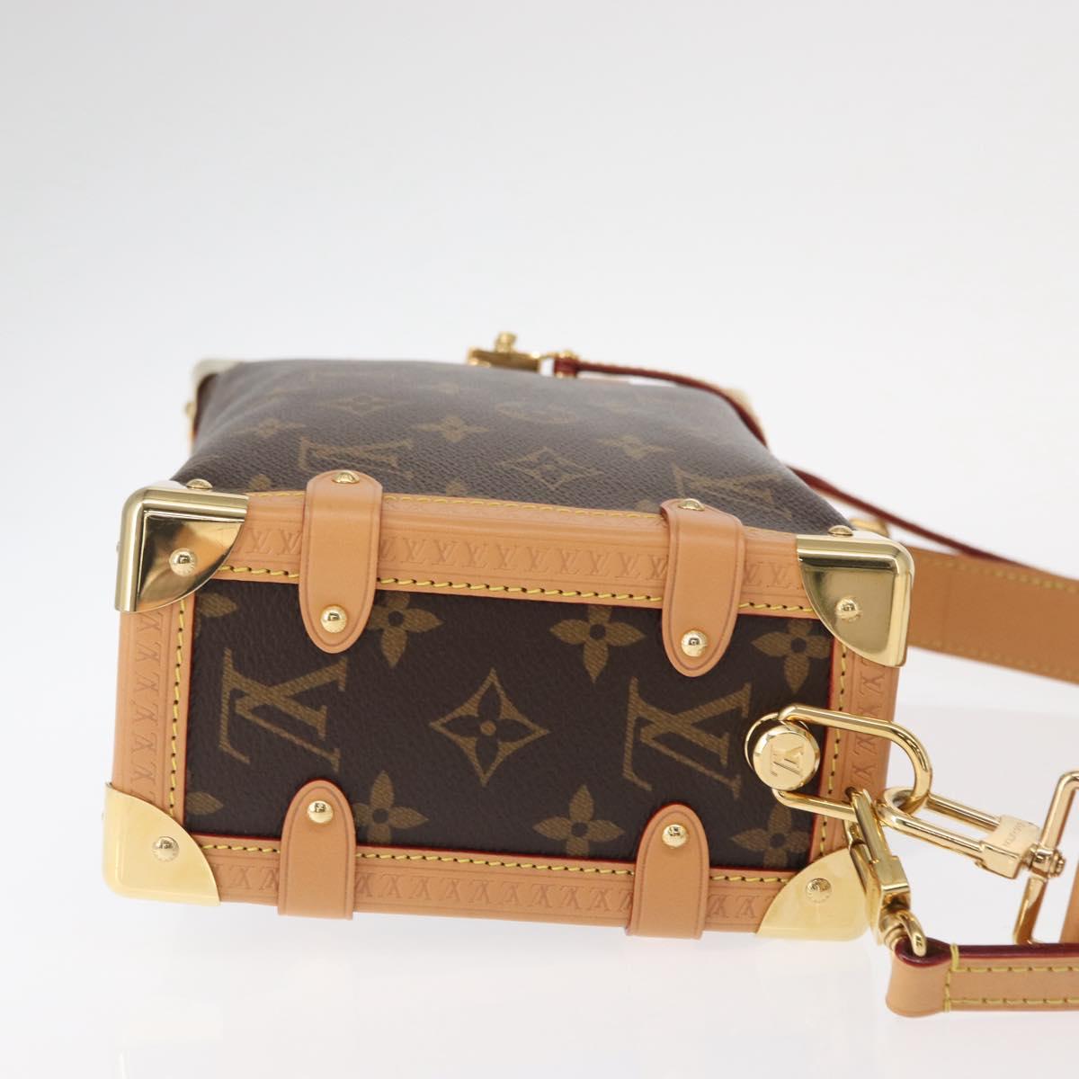 LOUIS VUITTON Monogram Side Trunk MM Shoulder Bag M46358 LV Auth BA8996SAM