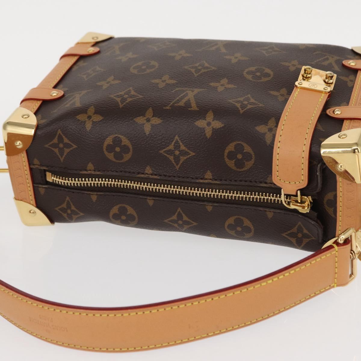 LOUIS VUITTON Monogram Side Trunk MM Shoulder Bag M46358 LV Auth BA8996SAM