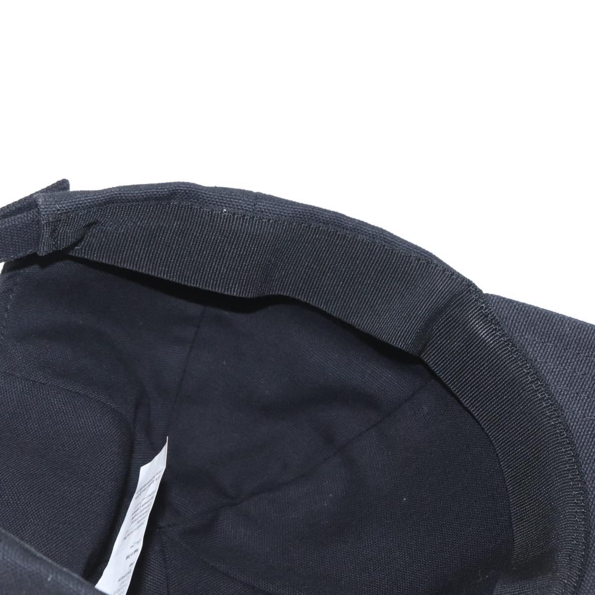 LOEWE Anagram Patch Cap Cotton Black Auth BA9008M