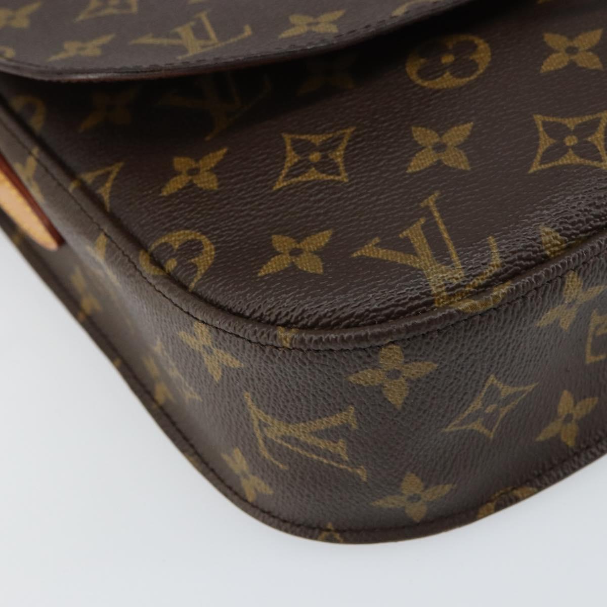 LOUIS VUITTON Monogram Saint Cloud GM Shoulder Bag M51242 LV Auth BA9011