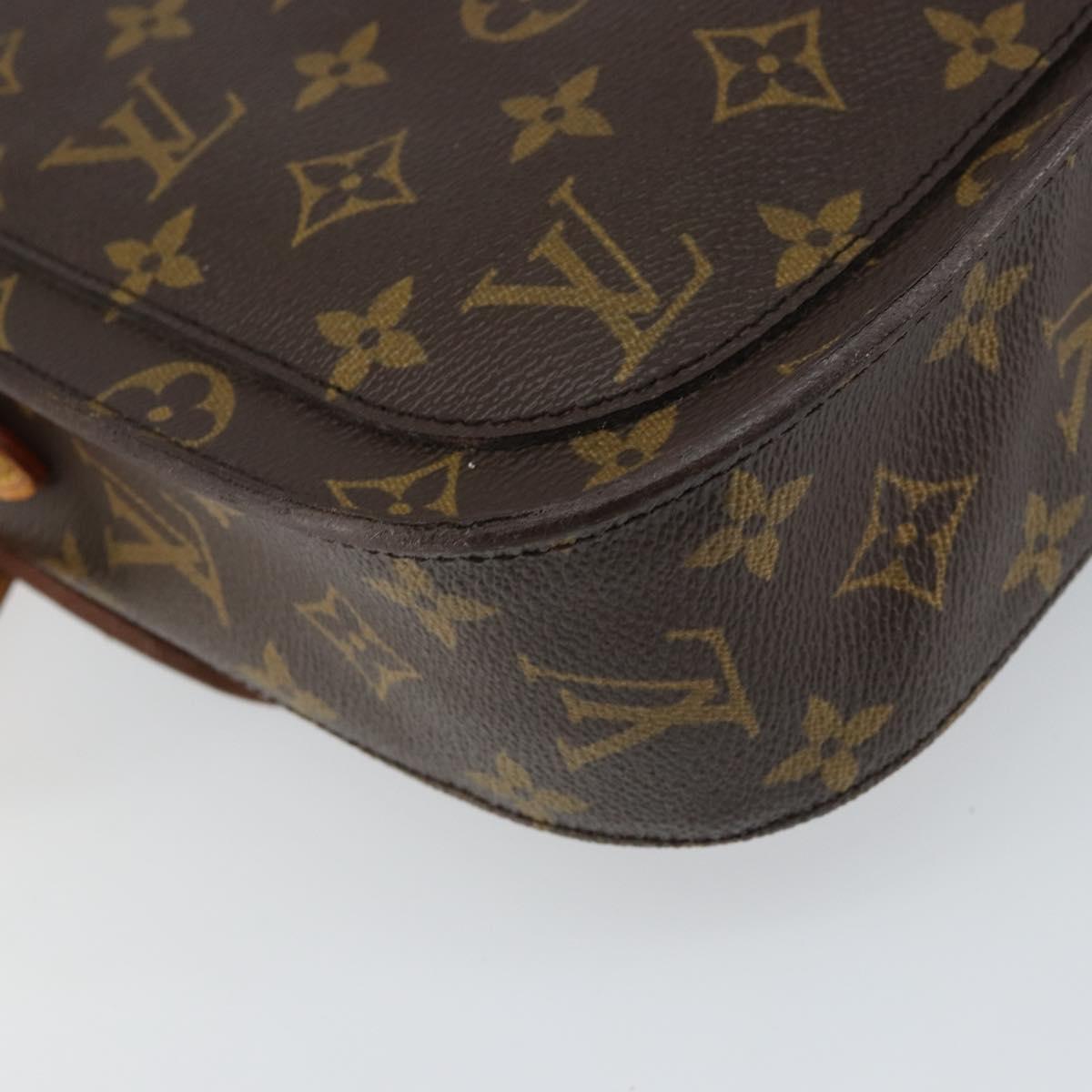 LOUIS VUITTON Monogram Saint Cloud GM Shoulder Bag M51242 LV Auth BA9011