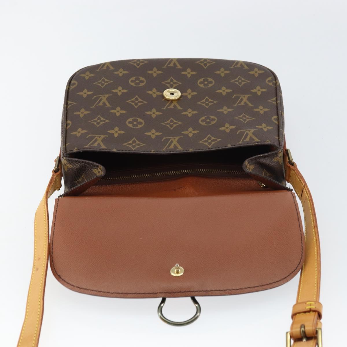 LOUIS VUITTON Monogram Saint Cloud GM Shoulder Bag M51242 LV Auth BA9011