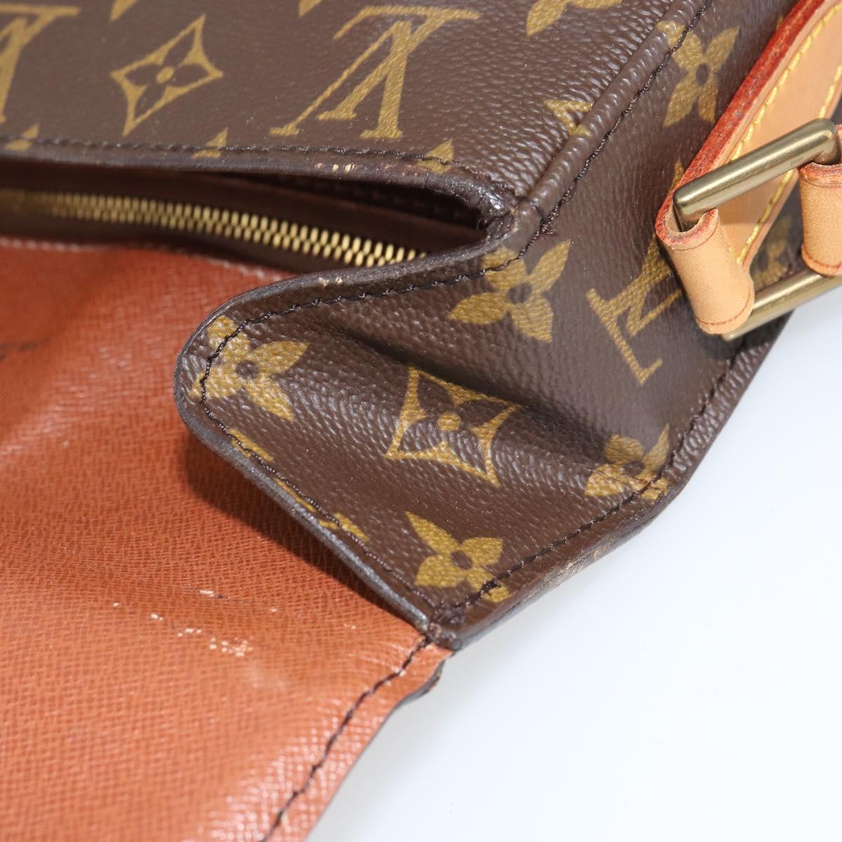LOUIS VUITTON Monogram Saint Cloud GM Shoulder Bag M51242 LV Auth BA9011
