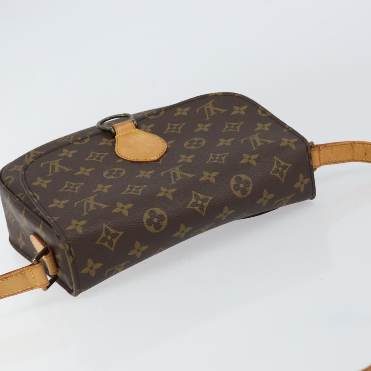 LOUIS VUITTON Monogram Saint Cloud GM Shoulder Bag M51242 LV Auth BA9011