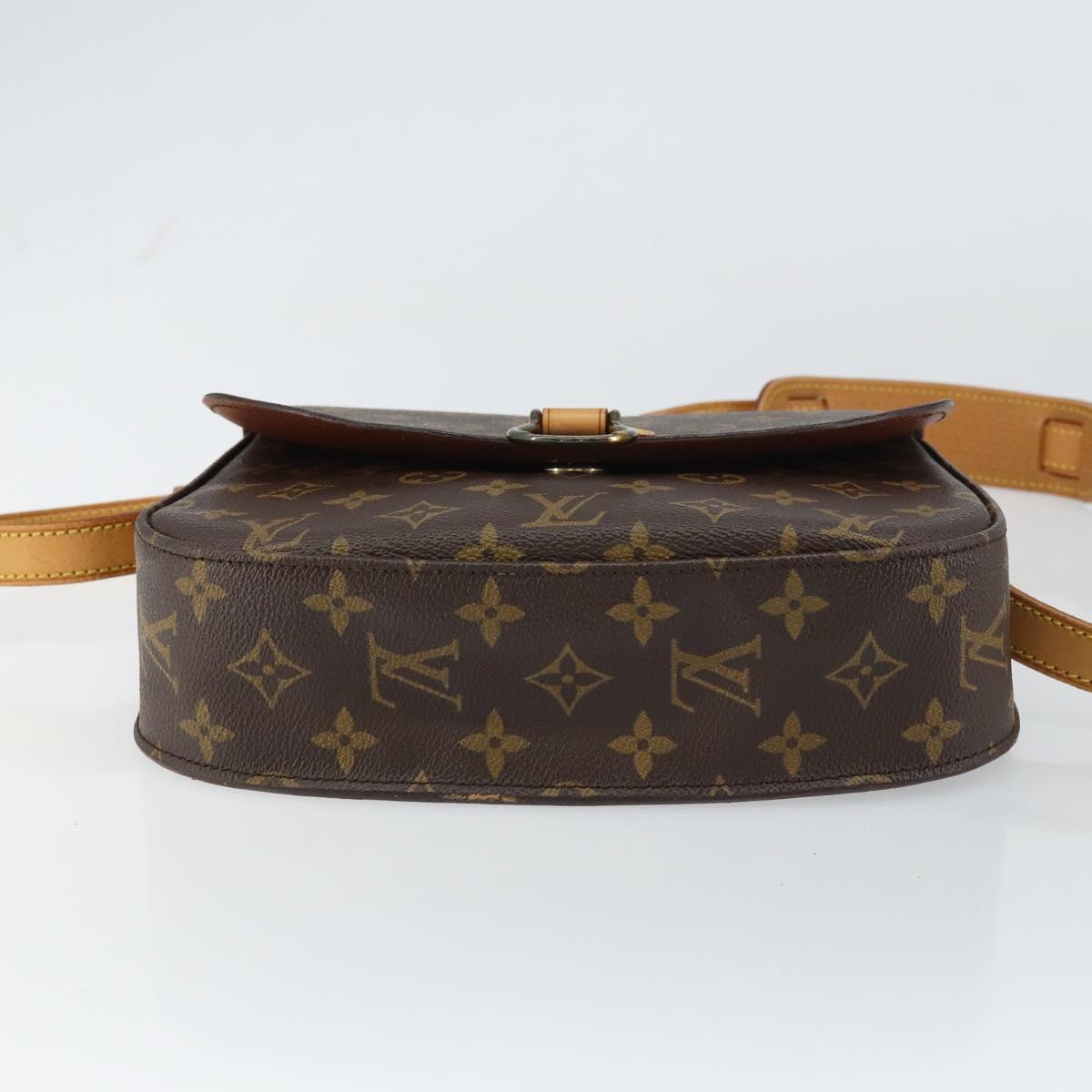 LOUIS VUITTON Monogram Saint Cloud GM Shoulder Bag M51242 LV Auth BA9011