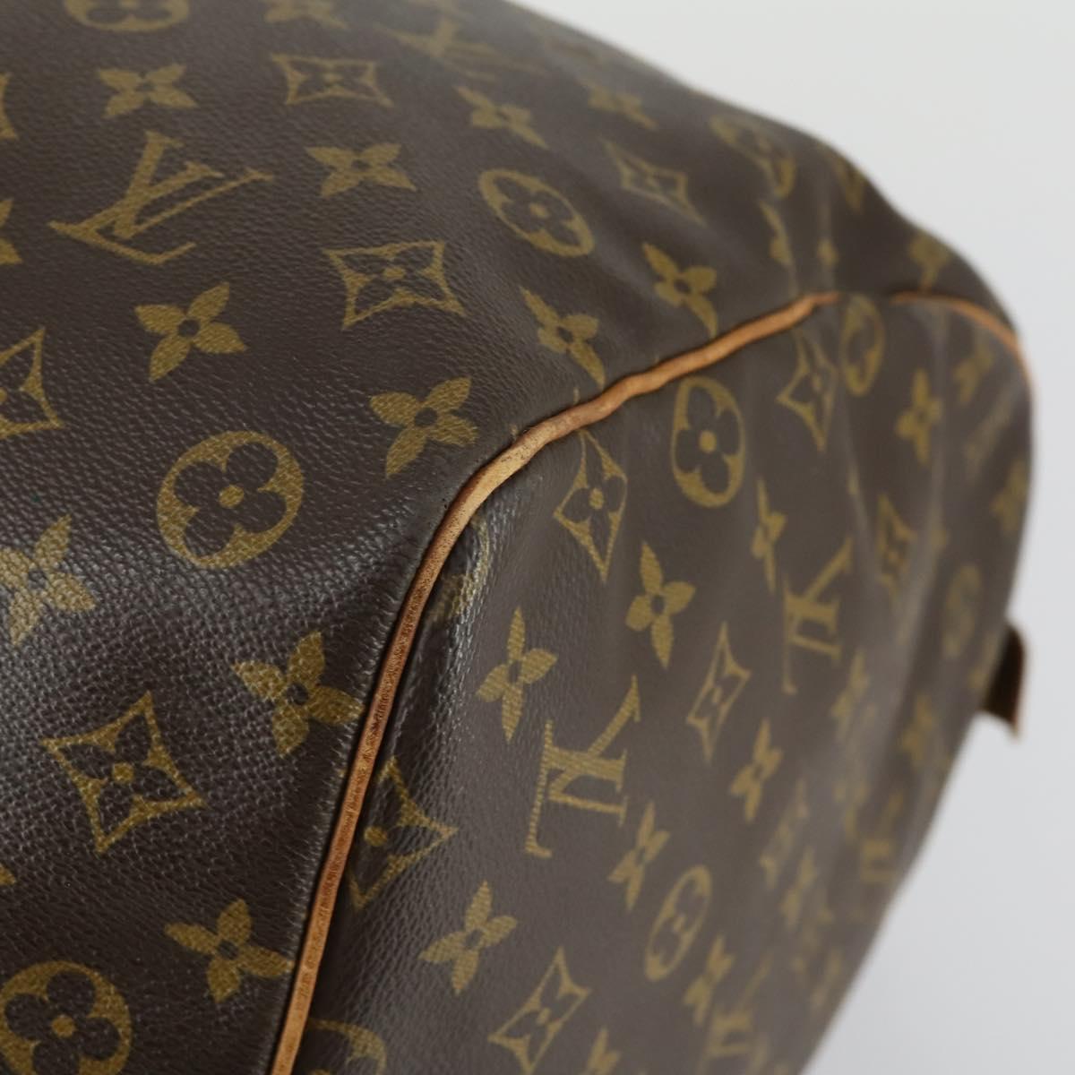 LOUIS VUITTON Monogram Keepall 60 Boston Bag M41422 LV Auth BA9012