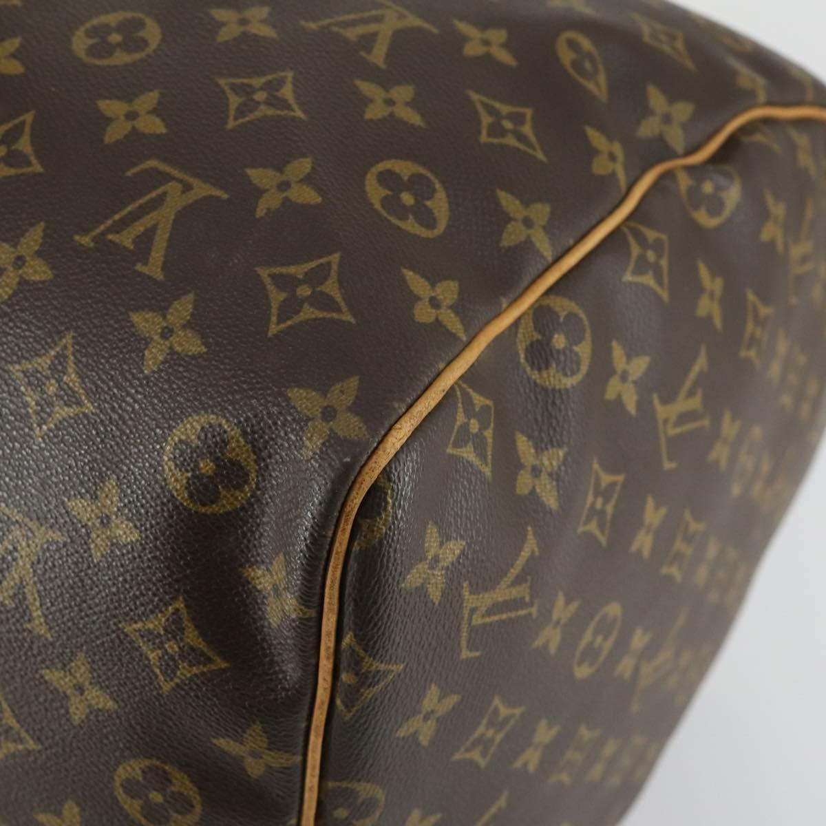 LOUIS VUITTON Monogram Keepall 60 Boston Bag M41422 LV Auth BA9012