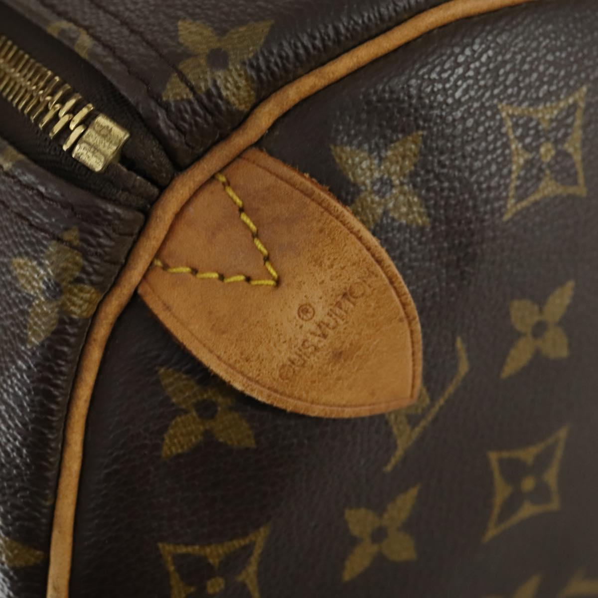 LOUIS VUITTON Monogram Keepall 60 Boston Bag M41422 LV Auth BA9012