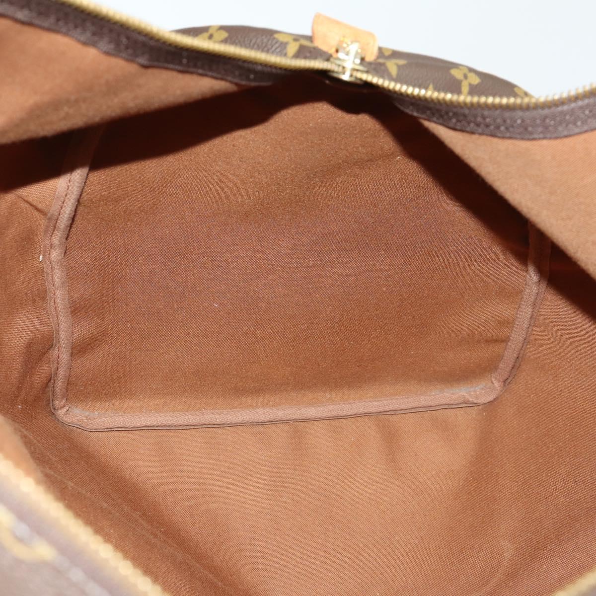 LOUIS VUITTON Monogram Keepall 60 Boston Bag M41422 LV Auth BA9012