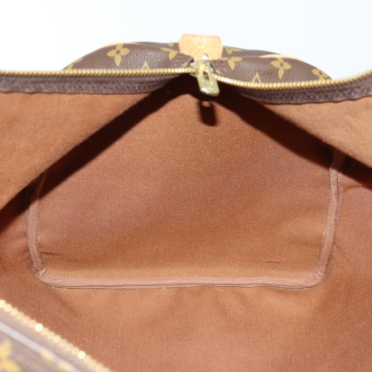 LOUIS VUITTON Monogram Keepall 60 Boston Bag M41422 LV Auth BA9012