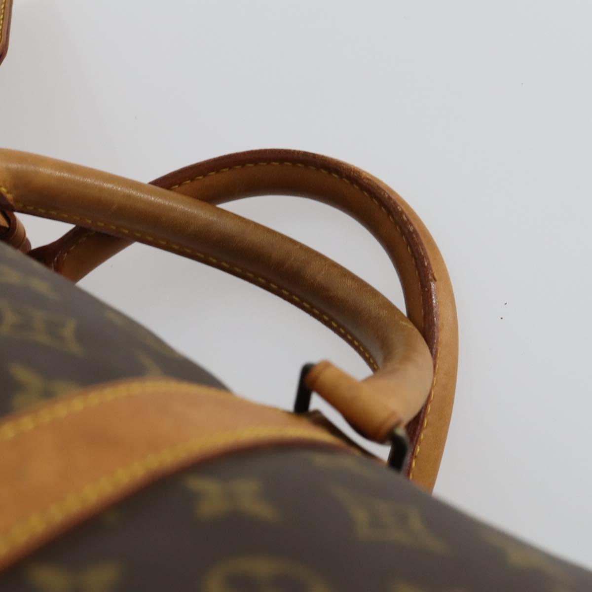 LOUIS VUITTON Monogram Keepall 60 Boston Bag M41422 LV Auth BA9012