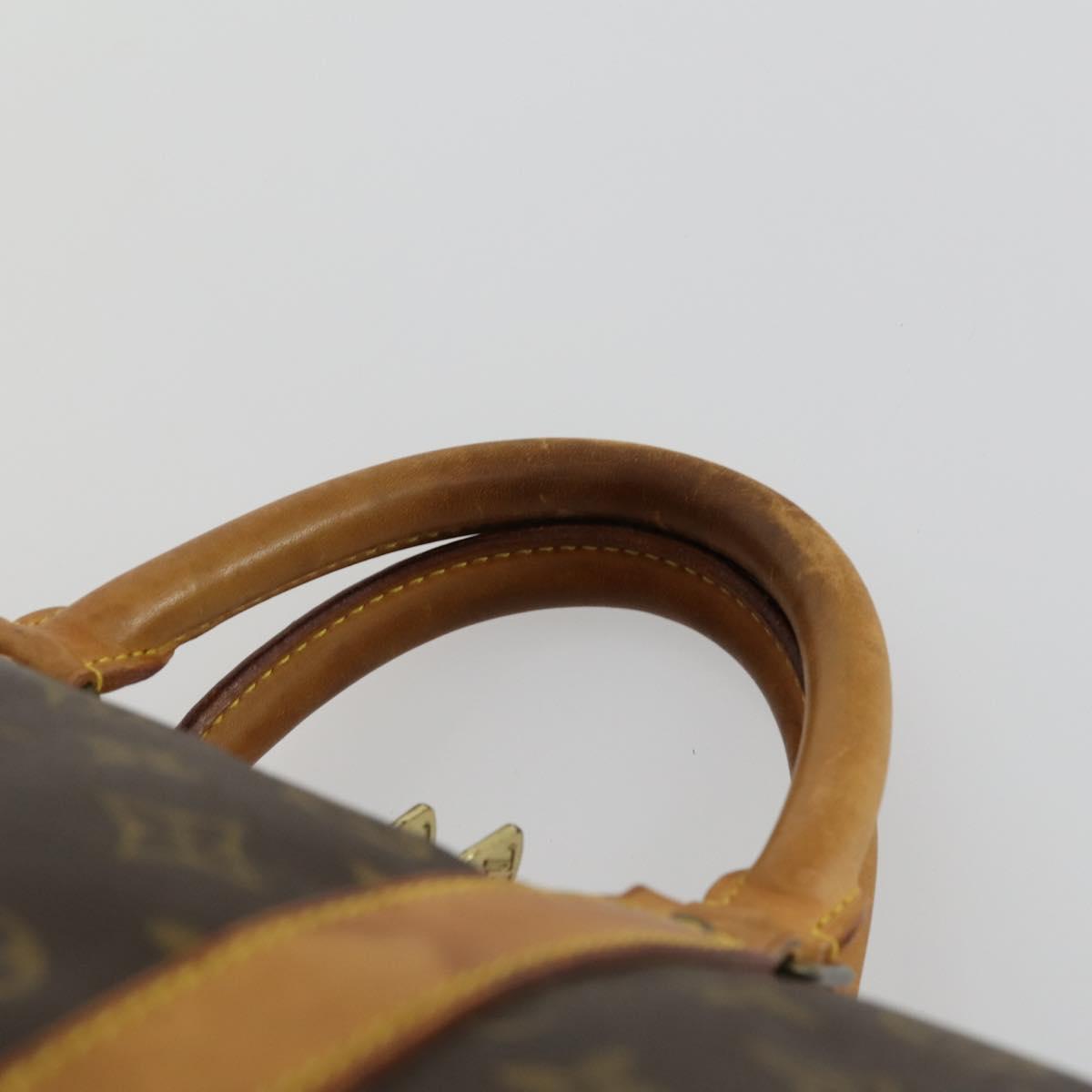 LOUIS VUITTON Monogram Keepall 55 Boston Bag M41424 LV Auth BA9013