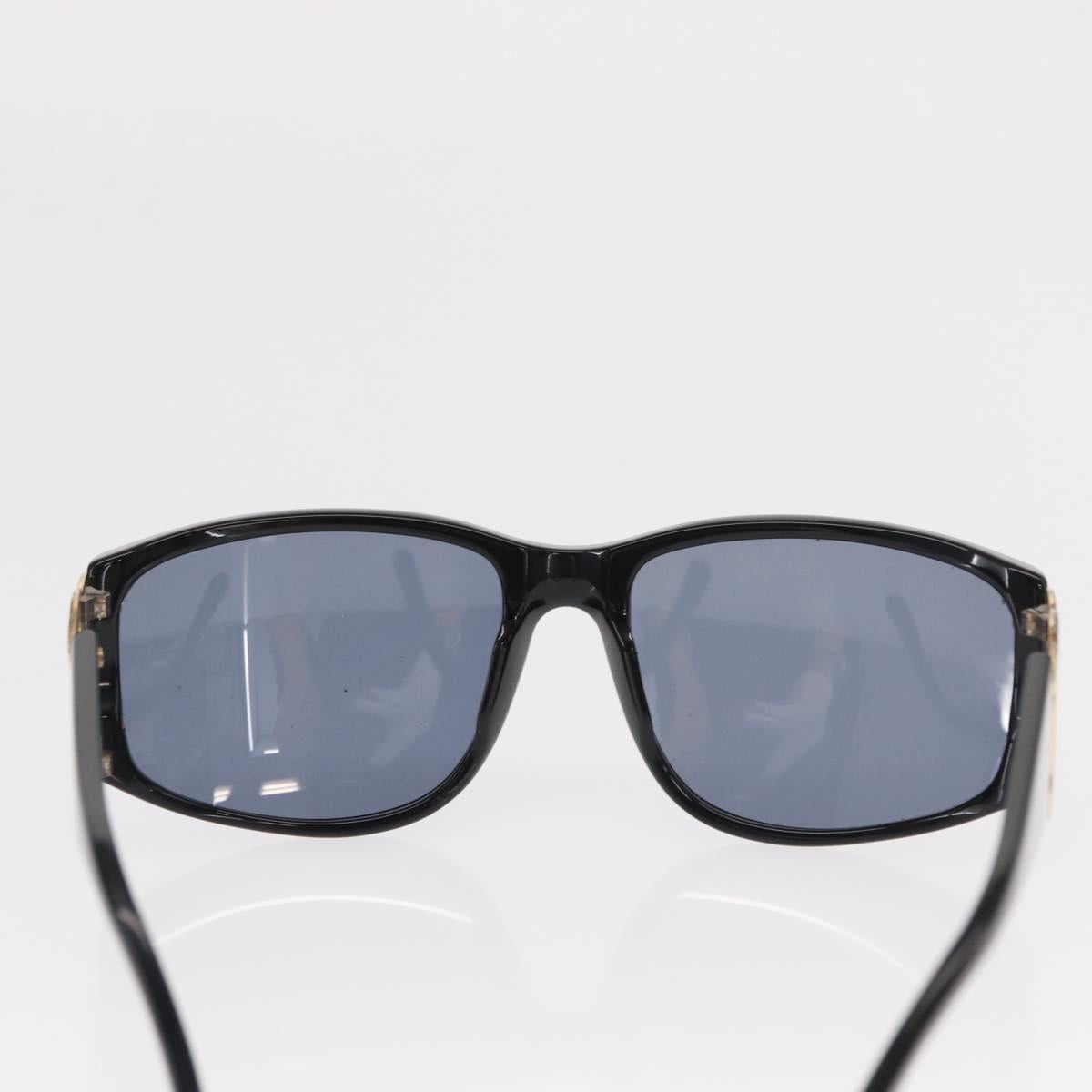CHANEL Sunglasses plastic Black CC Auth BA9021