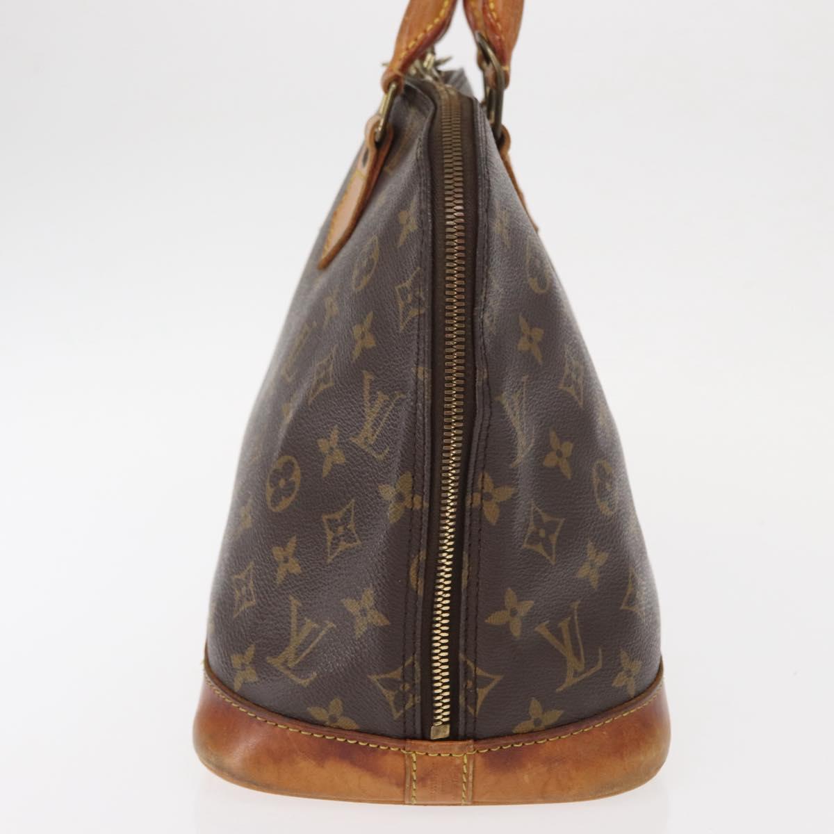 LOUIS VUITTON Monogram Alma Hand Bag M51130 LV Auth BA9027