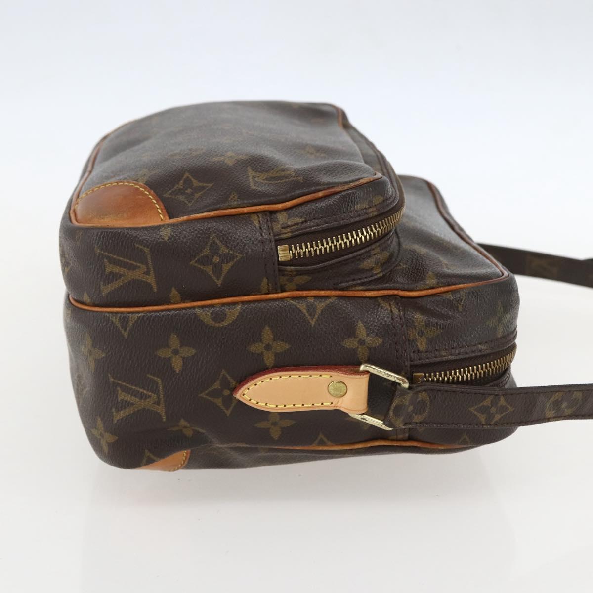 LOUIS VUITTON Monogram Nile Shoulder Bag M45244 LV Auth BA9049